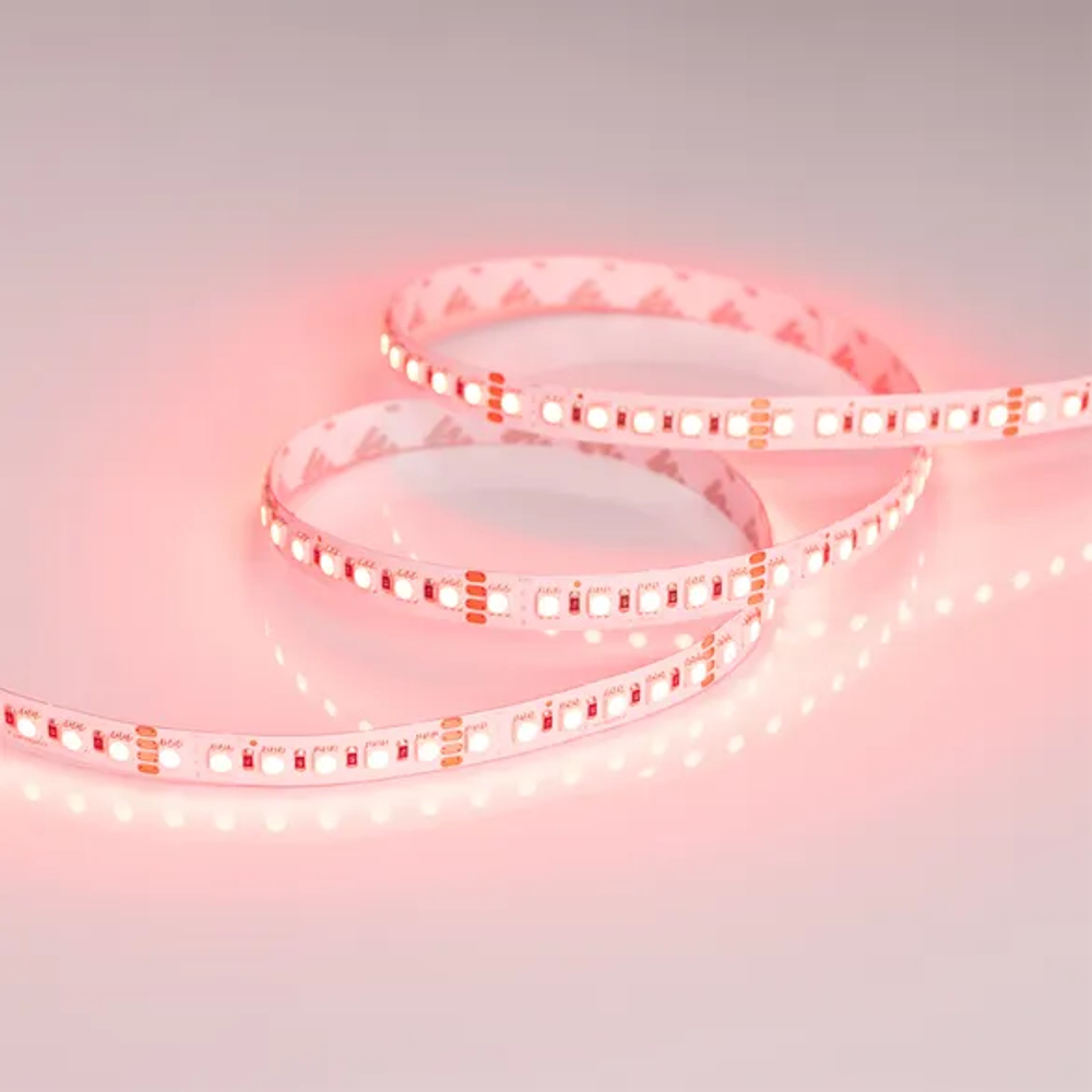Светодиодная лента RT 2-5000 24V RGB 10mm (4040, 120 LED/m, LUX) (Arlight, 13.2 Вт/м, IP20) 026834