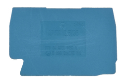 Концевая (торцевая) крышка Wieland APFN 2.5/35 синяя (PTB 04 ATEX 1051 U) 15шт
