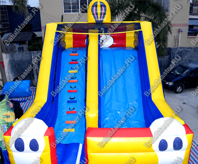 Детский надувной батут-горка "Зайка" 7*4*5 м