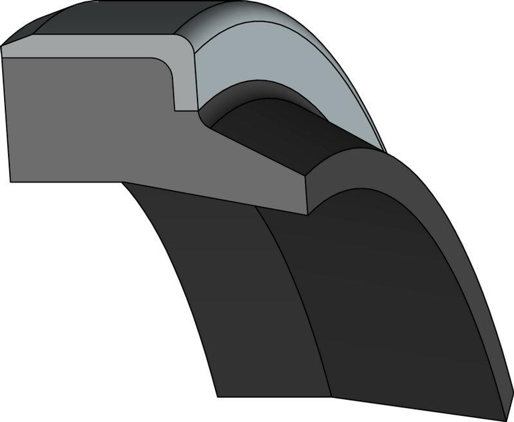 A203-050 NBR Грязесъёмник штока армированный 50-60-7/10