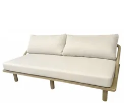 Трехместный уличный диван Denmark из массива акации