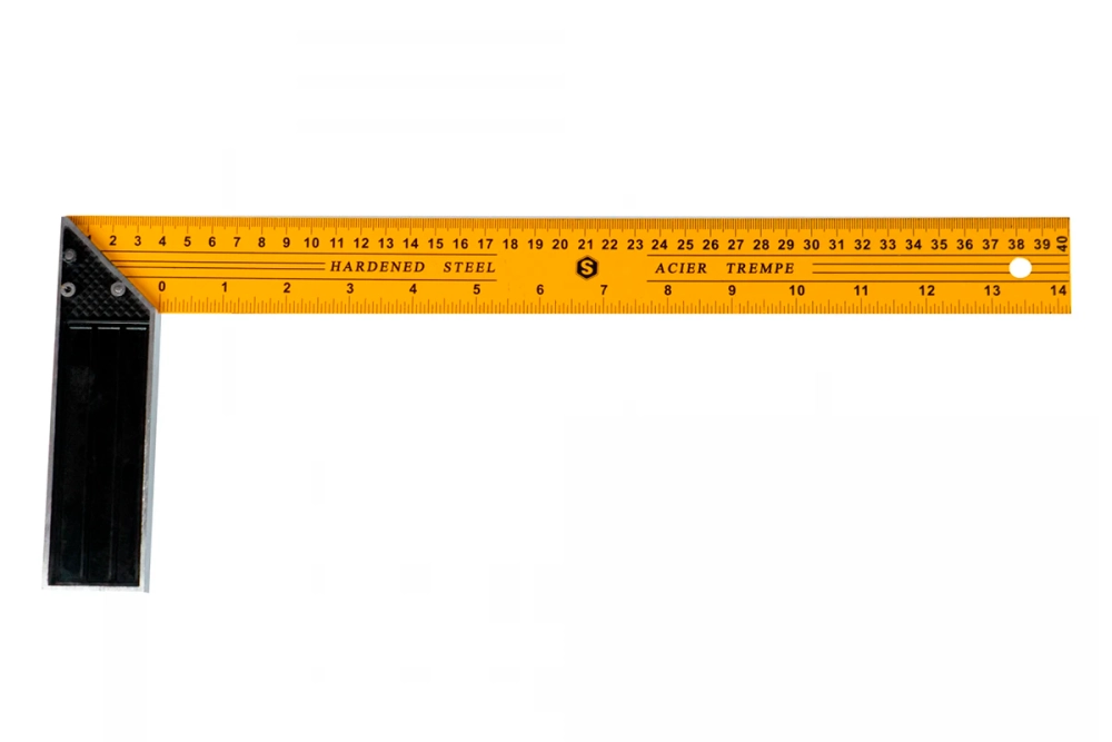 Угольник столярный 40 см