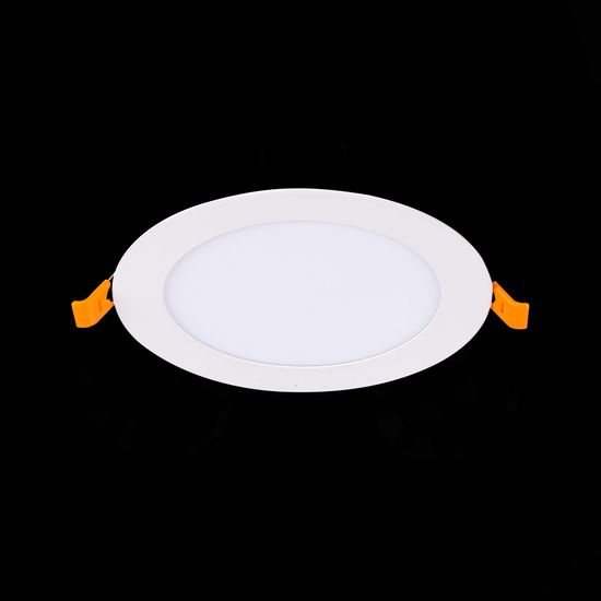 ST209.538.09 Св-к встр. Белый LED 1*9W 3000K 585Lm Ra80 110° IP20 D145xH8 90-265V Встраиваемые светильники