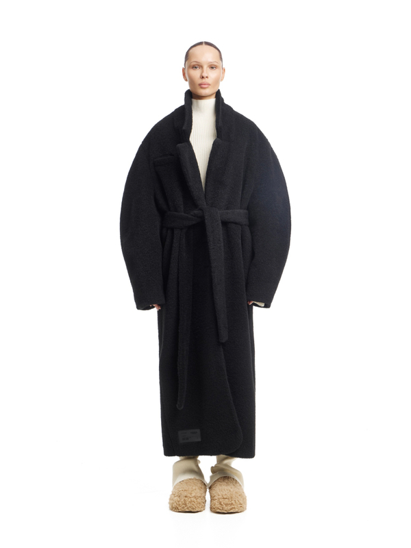 Пальто RE/FORMA MAXI Black