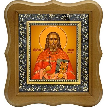 Макарий Соловьев, священномученик, пресвитер. Икона на холсте.