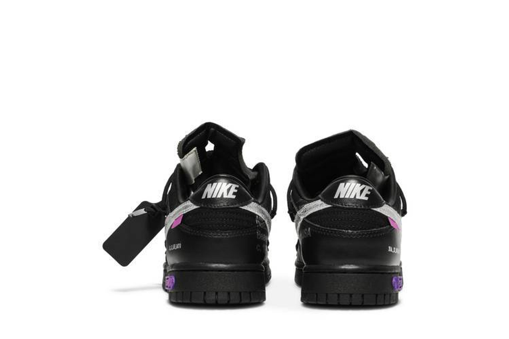 Кроссовки Off-White X Nike Dunk Low "The 50" No.50