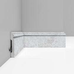 Плинтус напольный Decomaster D005-1619 79х13х2400мм