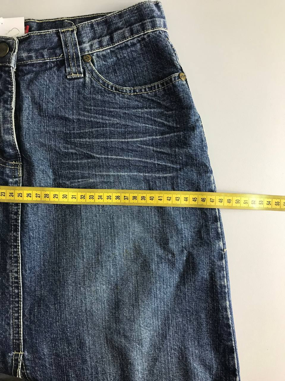 Юбка Jeanswear прямого кроя, маркировка 36, визуально 42 размер