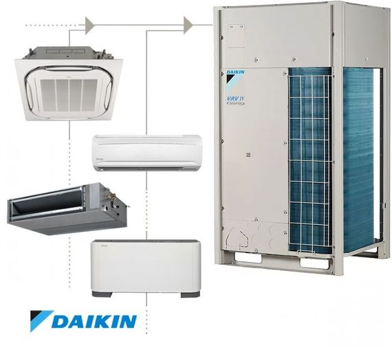 Наружный блок VRF системы Daikin RXYQ12U — (1)