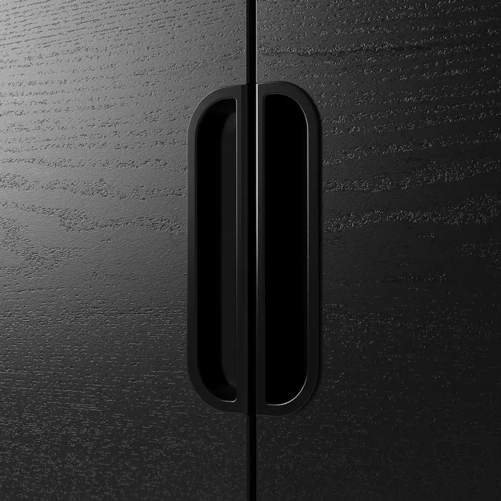 Шкаф для документов - IKEA GALANT/ГАЛАНТ ИКЕА, 120х45х80 см, черный