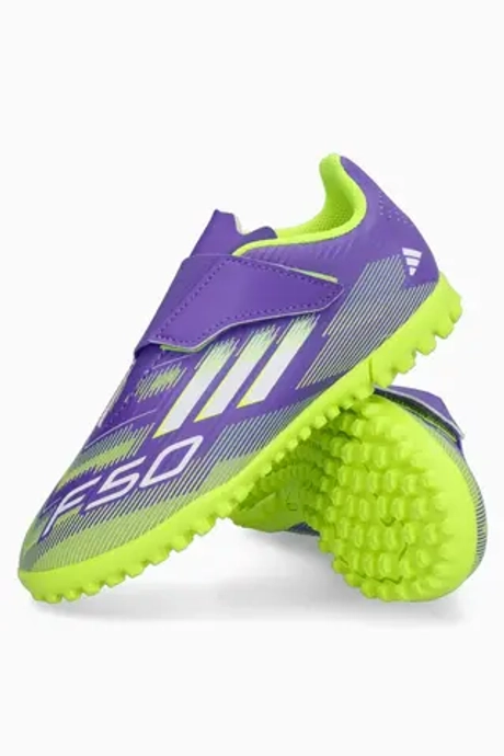 Сороконожки adidas F50 Club TF Junior - фиолетовый