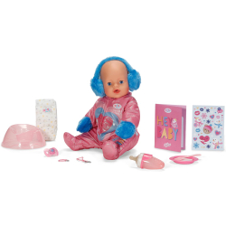 BABY born - Интерактивная кукла EMMA в зимнем комбинезоне 43 см + аксессуары 838907