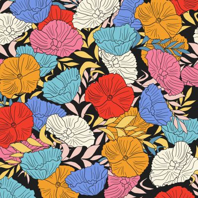 Разноцветные маки / colorful poppies