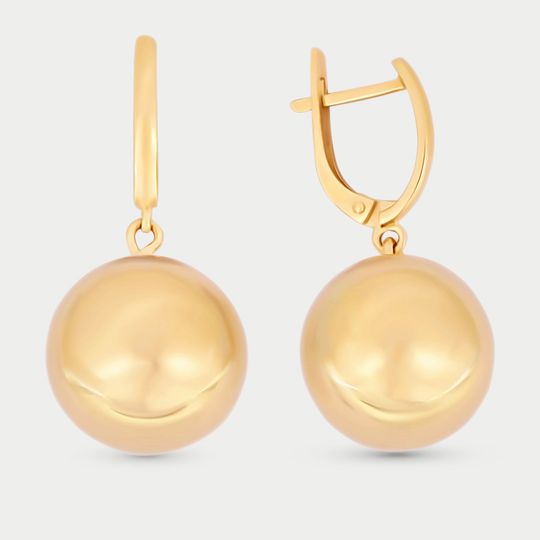 Серьги золотые