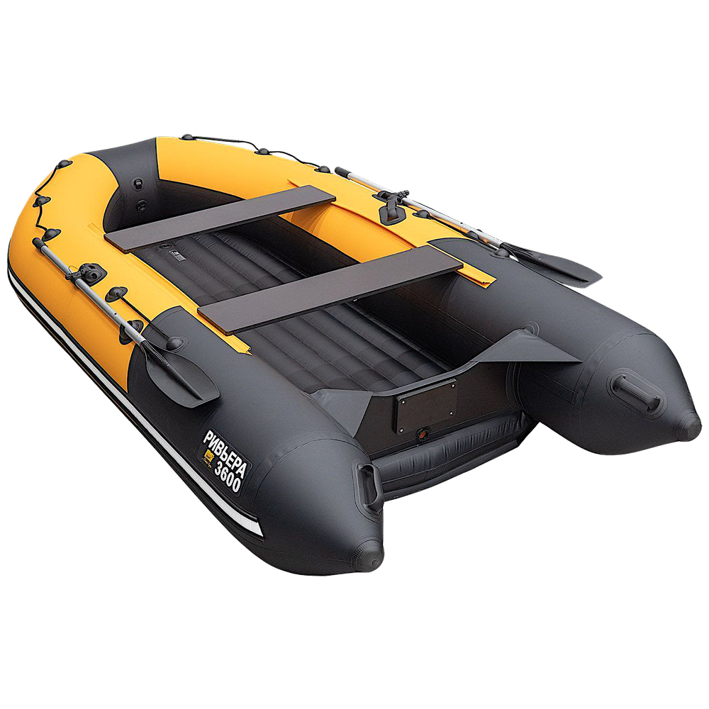 Лодка ПВХ Мастер Лодок Ривьера Компакт 3600НДНД "Комби" -