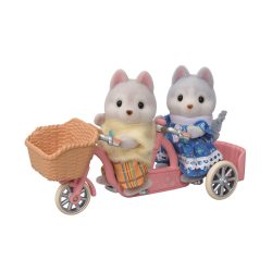 Sylvanian Families - Хаски на велосипеде Набор с фигурками 5637