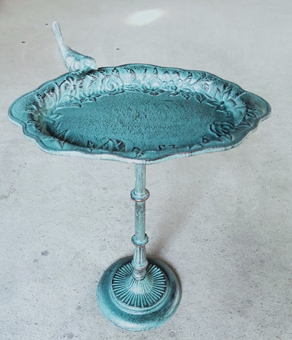 Iron Garden Кормушка-ванна для птиц напольная