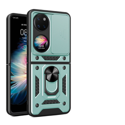 Чехол с кольцом Bumper Case для Huawei P50 Pocket