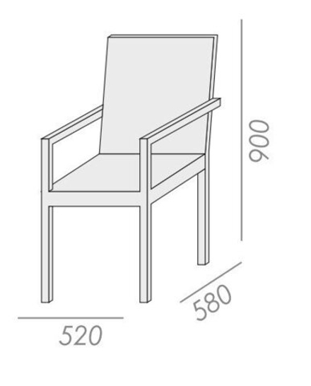 Кресло плетеное ReeHouse Dove, бежевый люкс
