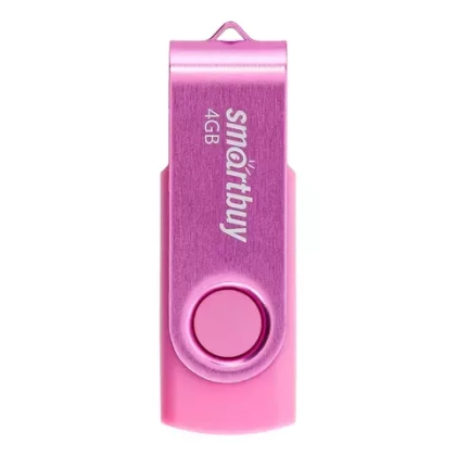 4GB USB Smartbuy Twist Pink