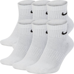 Теннисные носки Nike Everyday Cotton Cushioned Ankle M 6P - белый