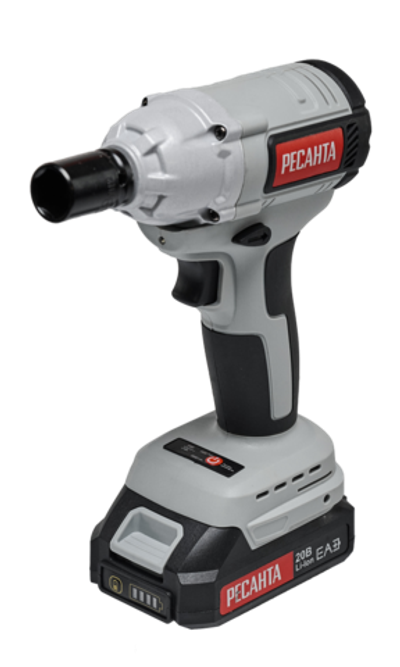 Гайковерт аккумуляторный АГ-300/20Li (в комплекте 2 АКБ и ЗУ) в кейсе Ресанта