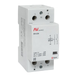 Контактор модульный КМ 63А 2NO 230В АС (2 мод.) AVERES EKF