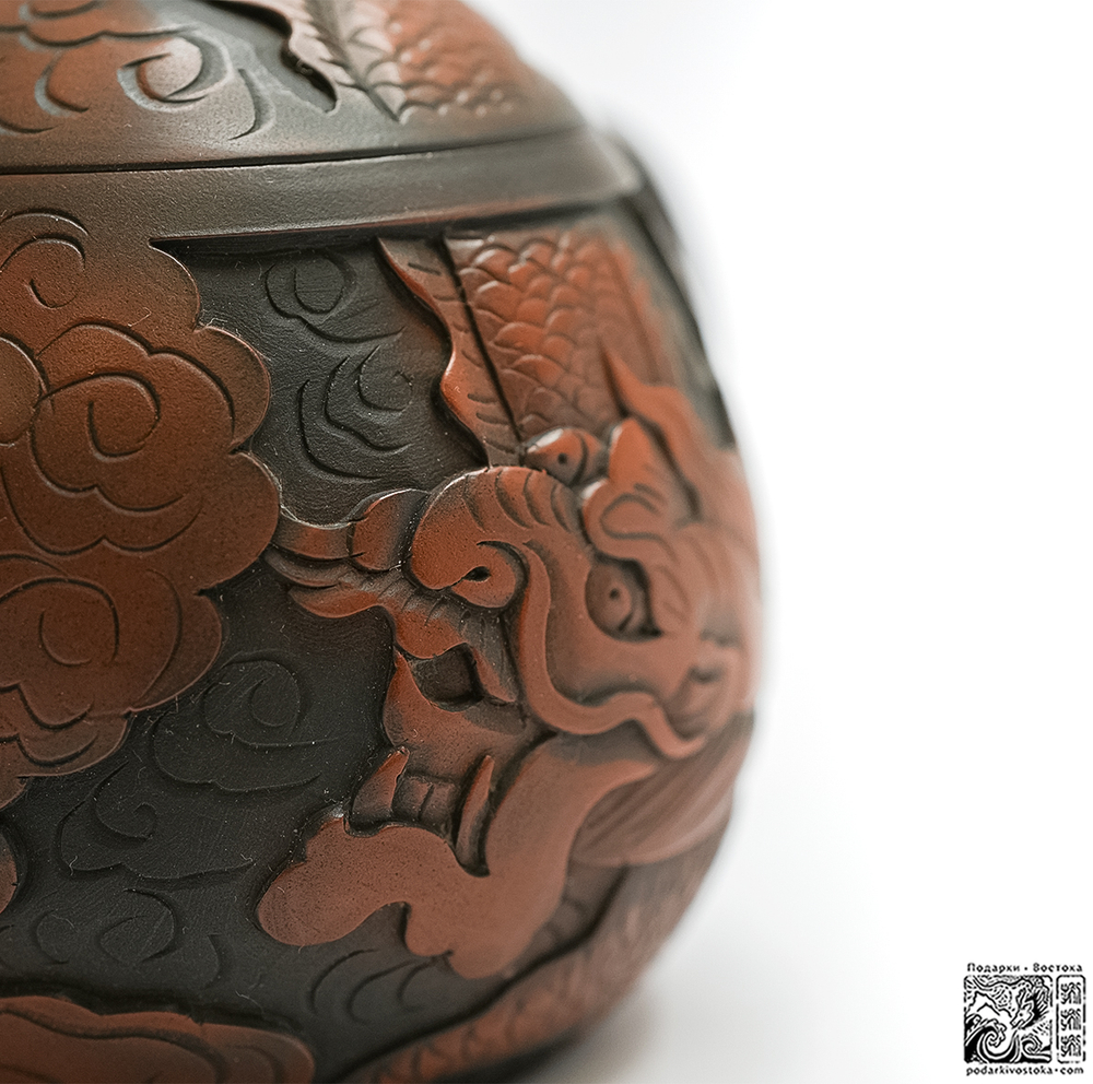Цзяньшуйский чайник ручной работы, авторская коллекция «Подарков Востока», 145 мл