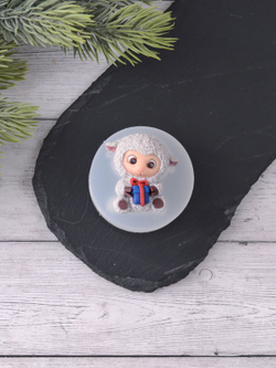 Силиконовый молд "Овечка" #2