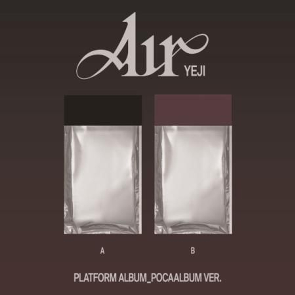 Альбом YEJI (ITZY) - AIR Album PLATFORM ALBUM POCAALBUM RANDOM Version