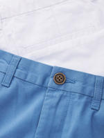 Шорты чинос для мальчика Next B01-612, 2 шт., Синий, Белый