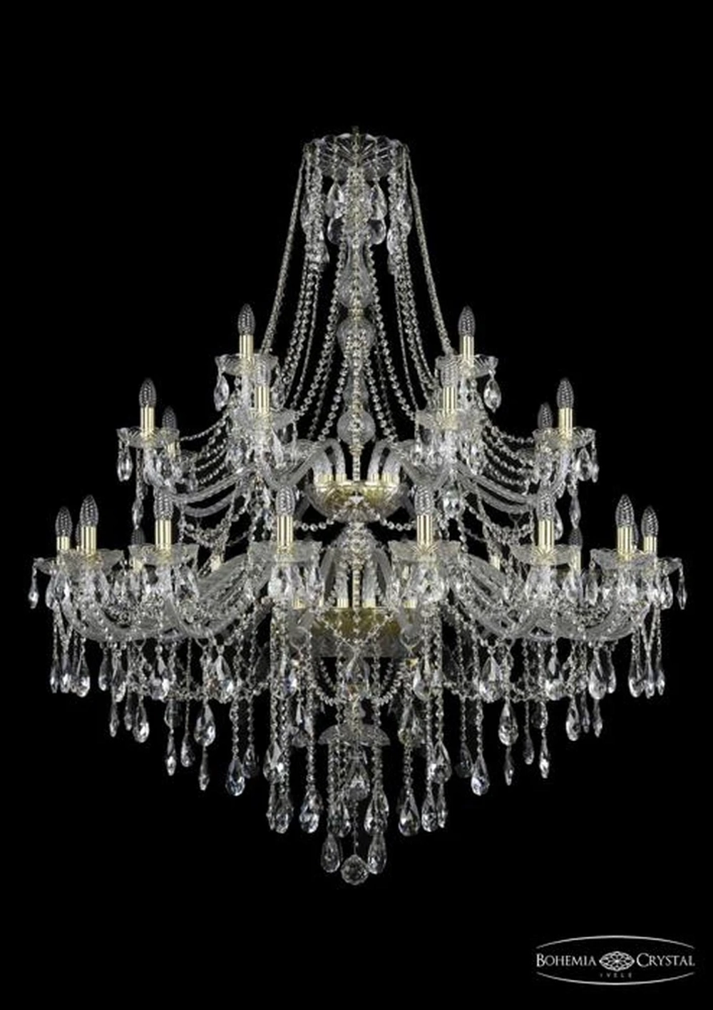 Подвесная люстра Bohemia Ivele 1415/16+8+4/460/2d/G