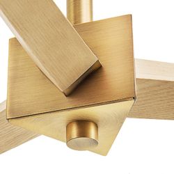 Люстра На Штанге Jorgenson D85 Beige/Dark Wood By Imperiumloft