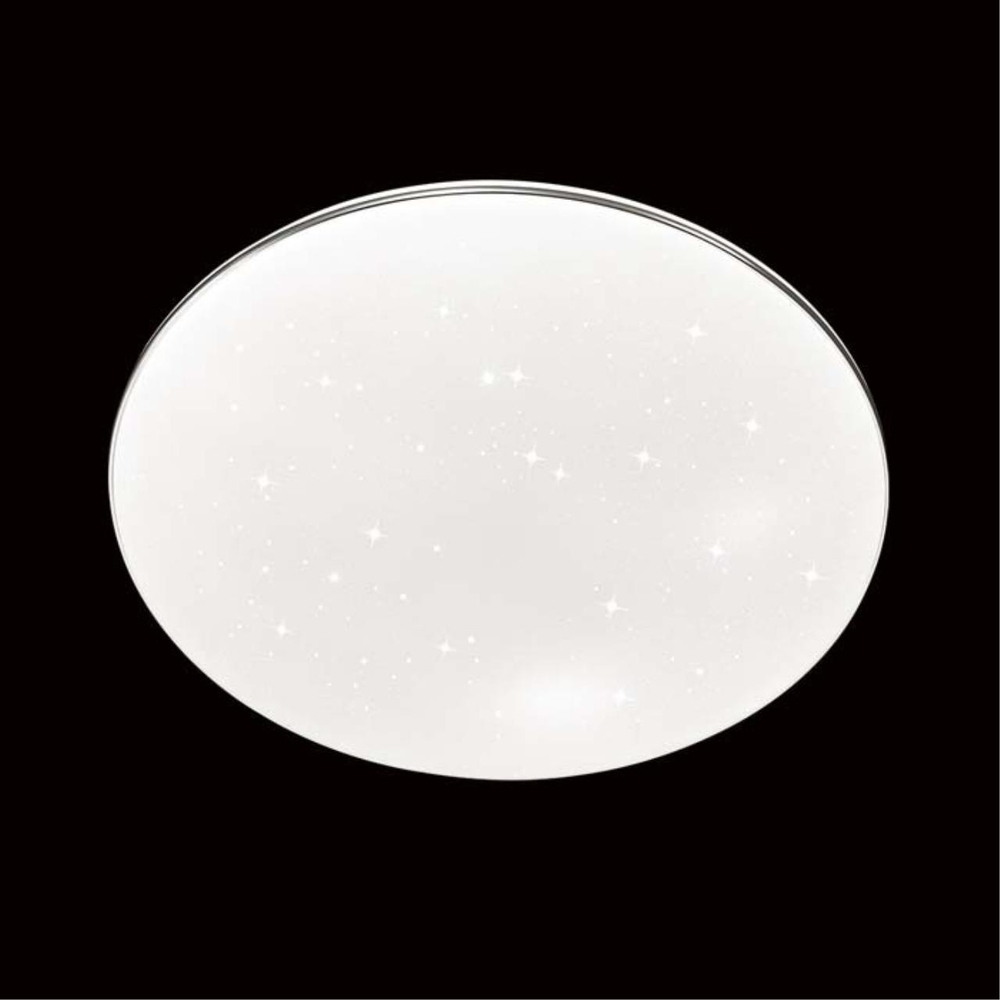 2052/CLN PALE SN 211 Светильник пластик/белый/хром LED 36Вт 4000K D360 IP43 ABASI
