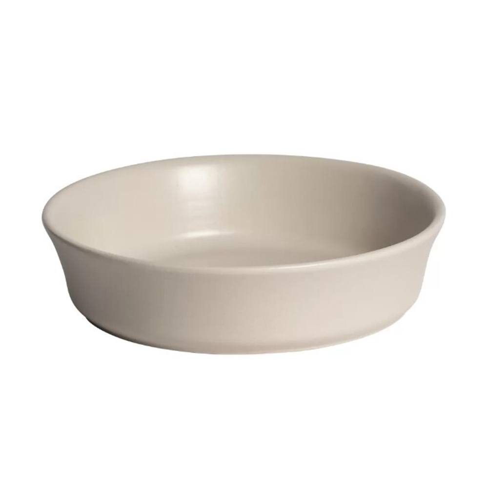 Форма для запекания и подачи 350 мл. d=140 мм. h=35 мм. бежевая керам Emile Henry /1/4/ ТП