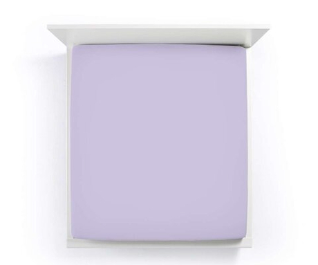 Простыня на резинке 180x200-200x220 Formesse Bella Donna Jersey 0525 Lilac
