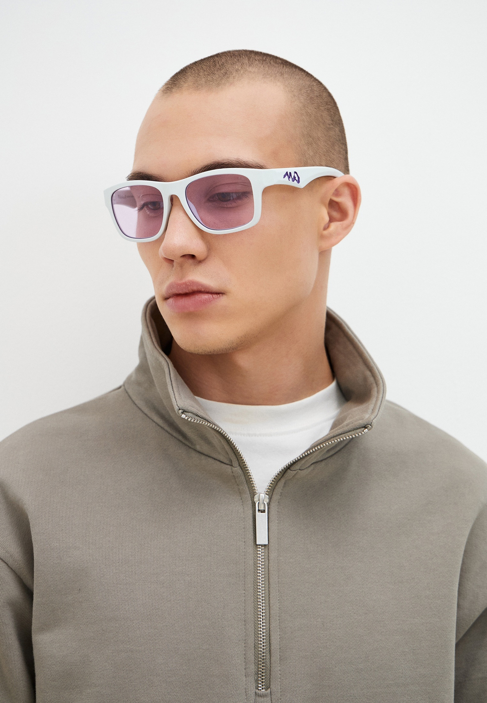 Спортивные очки 720armour Fabio R / Matt White / Light Purple Lens
