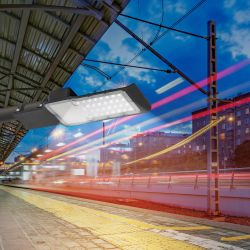 Светильник уличный светодиодный ЭРА SPP-503-0-50K-050 50Вт 5000лм 5000К КСС Ш 3 года IP65 | Уличные консольные светильники