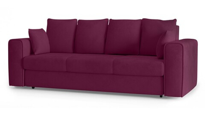 Диван Гиверни Лайт Vivaldi 35 230*94*80 см, Фиолетовый Велюр Еврокнижка Фиеста