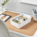 Контейнер IKEA KUGGIS (КУГГИС), Пластик, Белый, 18x26x8 см