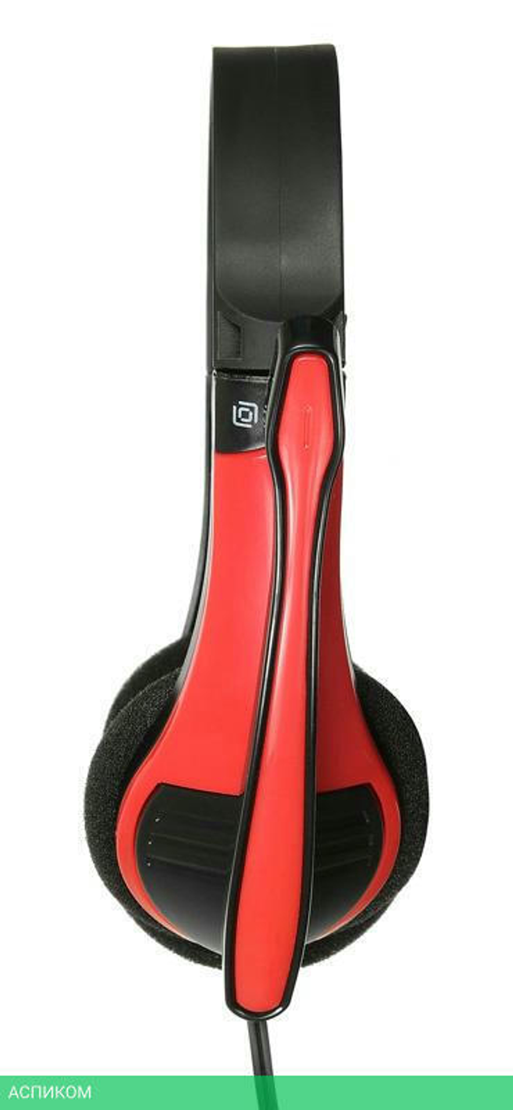 Наушники Oklick HS-M150 NO-003N черный/красный (359486)