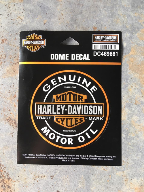 Наклейка Motor Oil Harley-Davidson -50 %