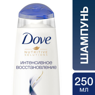 DOVE шамп,Интенсивное восстановление 250мл.
