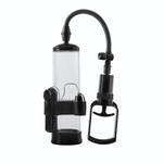 Прозрачная вакуумная помпа с вибрацией Vibrating Penis Pump (Цвет: прозрачный)