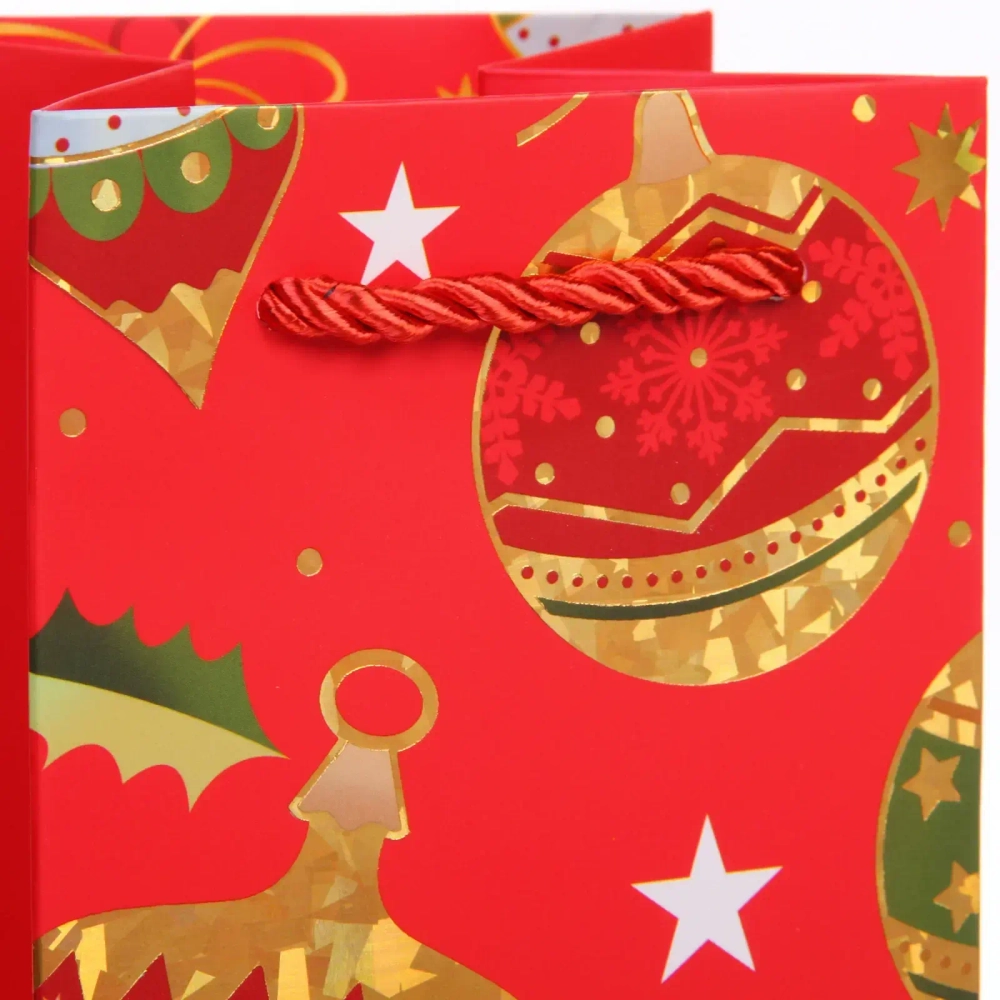 Пакет под бутылку «Волшебство» 11*38*11 см, микс