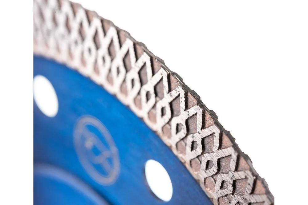 Диск алмазный отрезной по керамике 125х1.2х22.23 мм Hilberg Turbo Thin X HM402