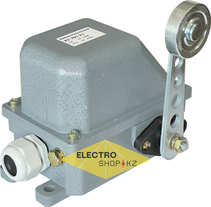 Выключатель концевой КУ-701 У1 рычаг с роликом, 10A, IP54, 2 цепи