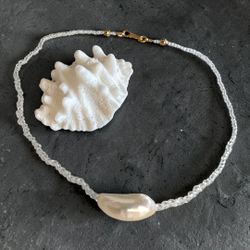 Чокер. Морская капля. Жемчуг