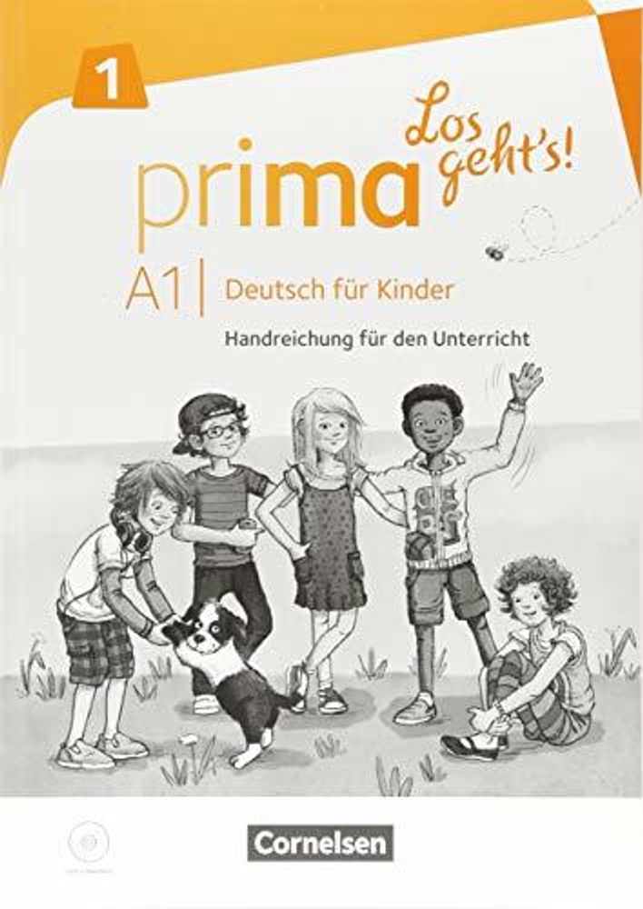 Prima Los geht&#39;s! A1.1 книга для учителя LHB mitr Audio-CD und Kopiervorlagen
