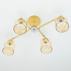 Citilux Клод CL137142 Люстра потолочная Золото